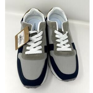 Lucky Brand Mens Sneakers Shoes Size 10 M US Navy Gray Lace Up Non-slip New